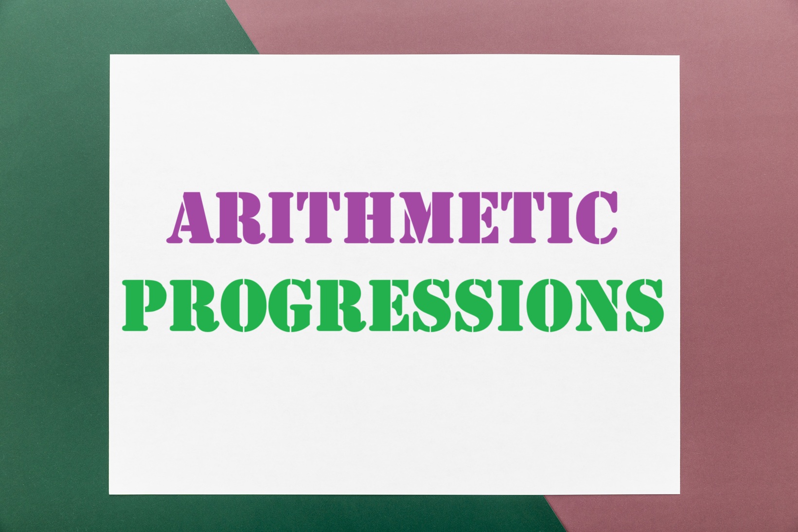 Arithmetic-Progressions